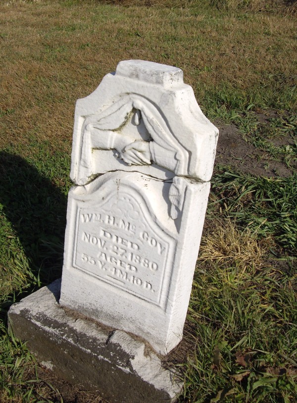 william h. mccoy prather cemetery monroe county iowa