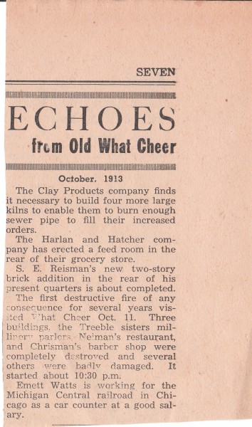 What Cheer