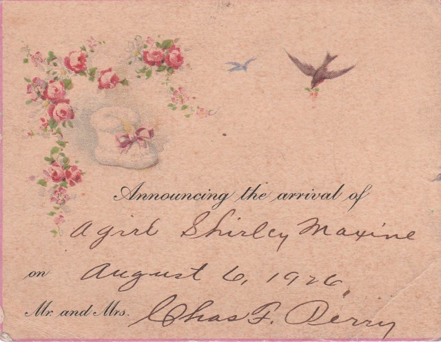 Shirley Maxine Perry 