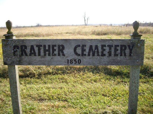 Prather cemetery Monroe County Iowa