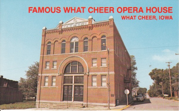 opera  house what cheer iowa mason