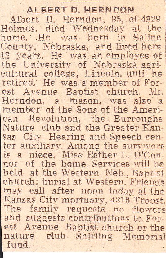 Albert David Herndon