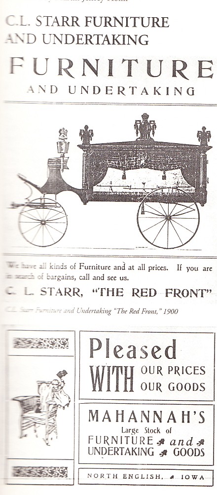 C.L. Starr Furniture and Undertaking Keokuk County