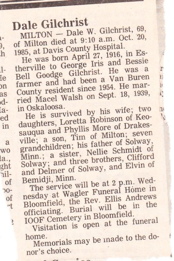 Dale Gilchrist 