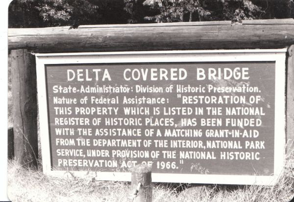 Delta Iowa Keokuk County Covered Bridge