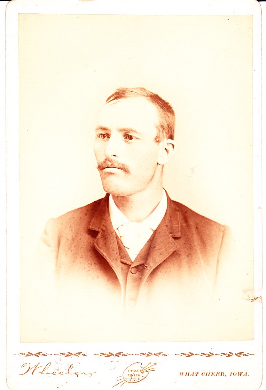 Joseph Edgar Craig Wheeler What Cheer Iowa