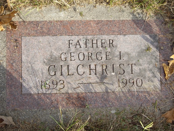 George Gilchrist Solway Minnesota Cemetery