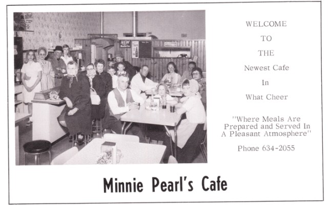 Minnie Pearl's What Cheer Iowa Keokuk County