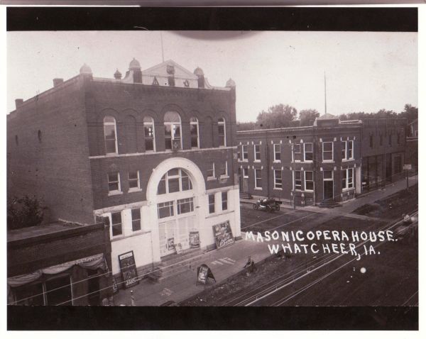 masonic opera house what cheer iowa keokuk