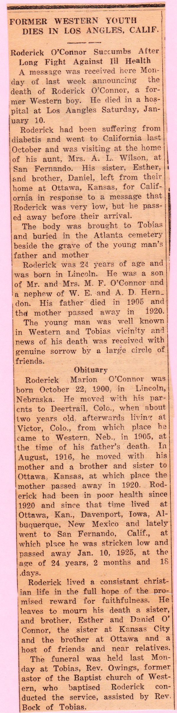 Roderick O'Connor 