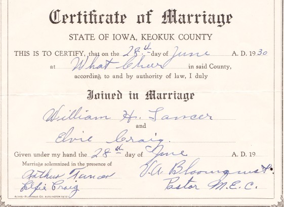 Elvie Craig William Tancer