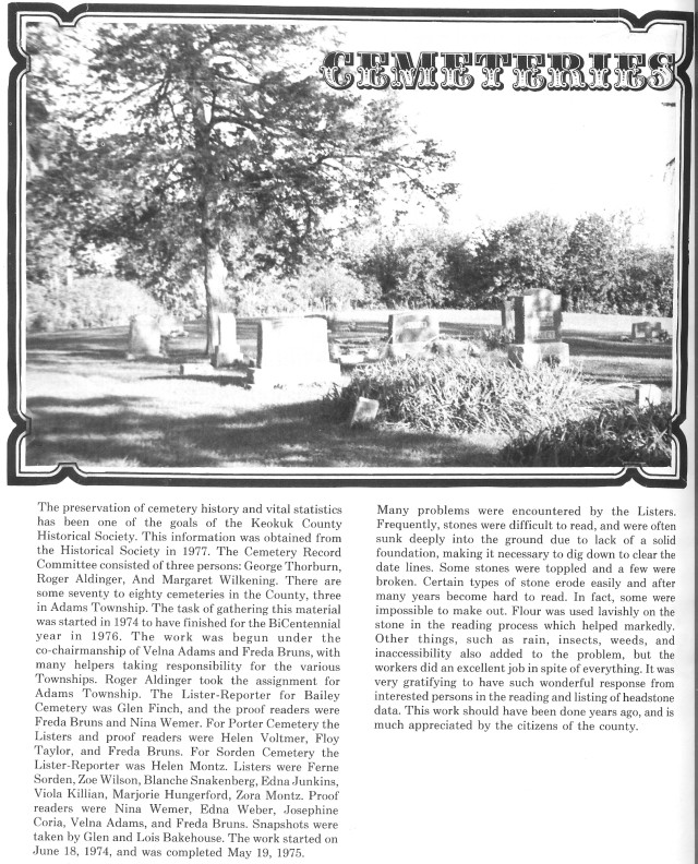 Keswick, Keokuk County, Iowa